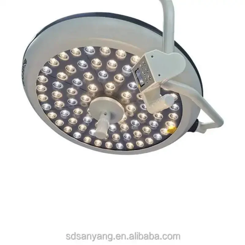 

Медицинская операционная комната с двойным куполом, без теней, хирургическая светодиодная лампа для потолка операционной