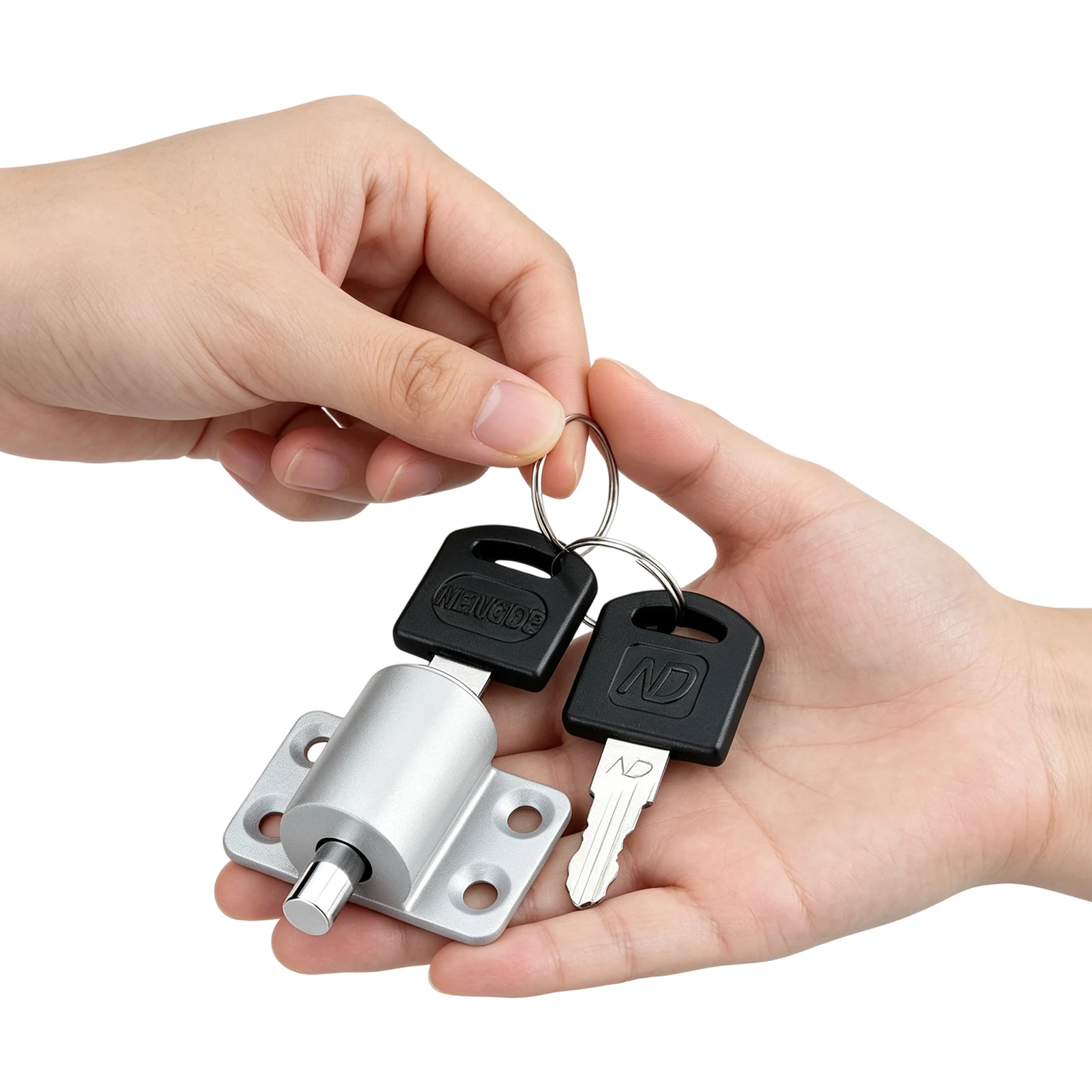 Aluminum Alloy Sliding Door Window Locks Child Safety Protection Lock Anti-Theft Door Lock for Horizontal Sliding Window Doors view 4