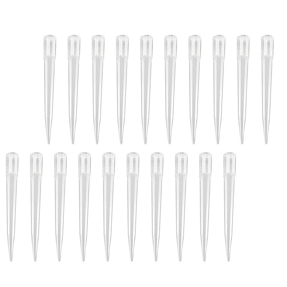 

50Pcs Disposable Pipette Tips Transparent Plastic Liquid Transfer Pipettor Laboratory Scientific Standard Pipette Accessories