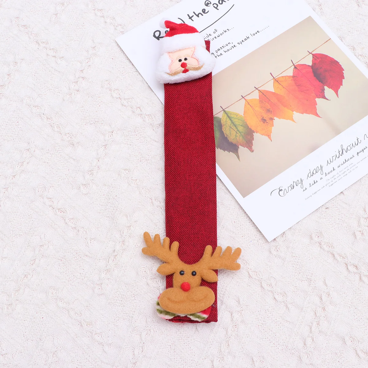 

2Pcs Door Handle Decorations for Refrigerator Washable Cloth Protectors Kitchen Cabinet Microwave Handle Covers Warm Comfortable