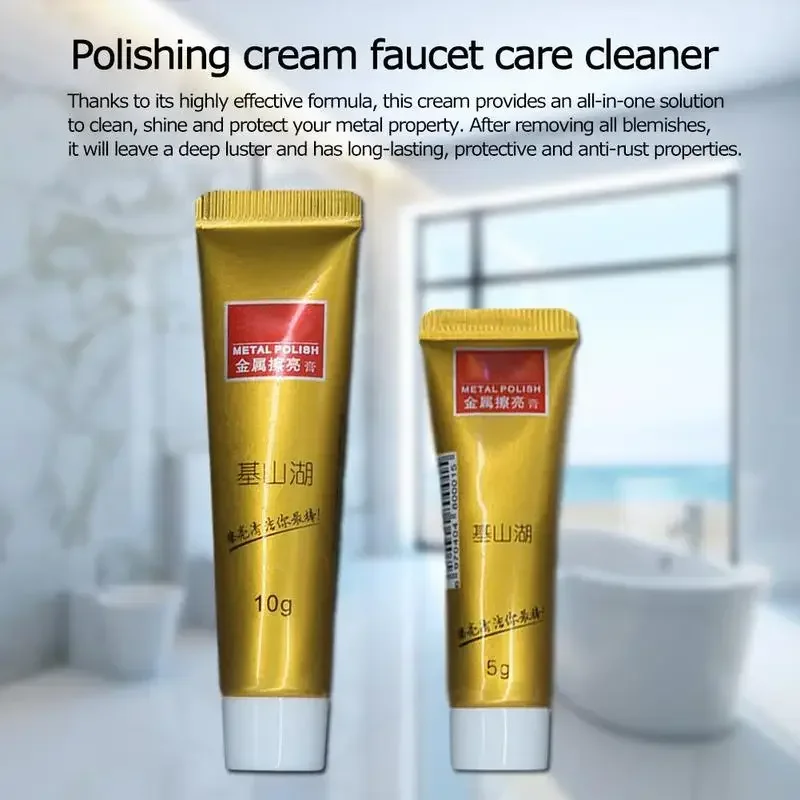 

10g Metal Polishing Paste Polishing Wax Mirror Metal Steel Ceramic Watch Polishing Paste Rust Remover Kitchen Accessories