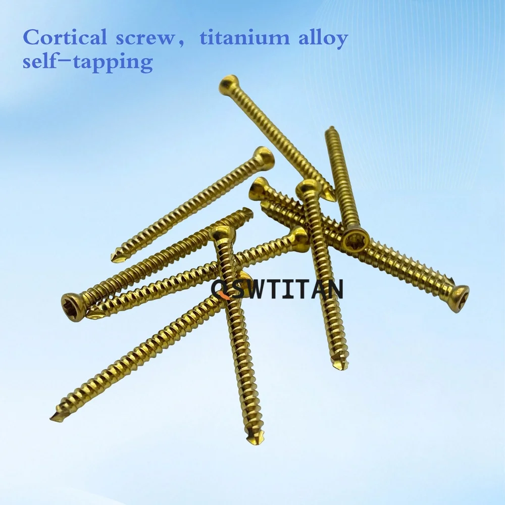 QSWTITAN Self-tapping cortical Screws For Small Animals And Pets Veterinaria Accessories Surgical Instruments