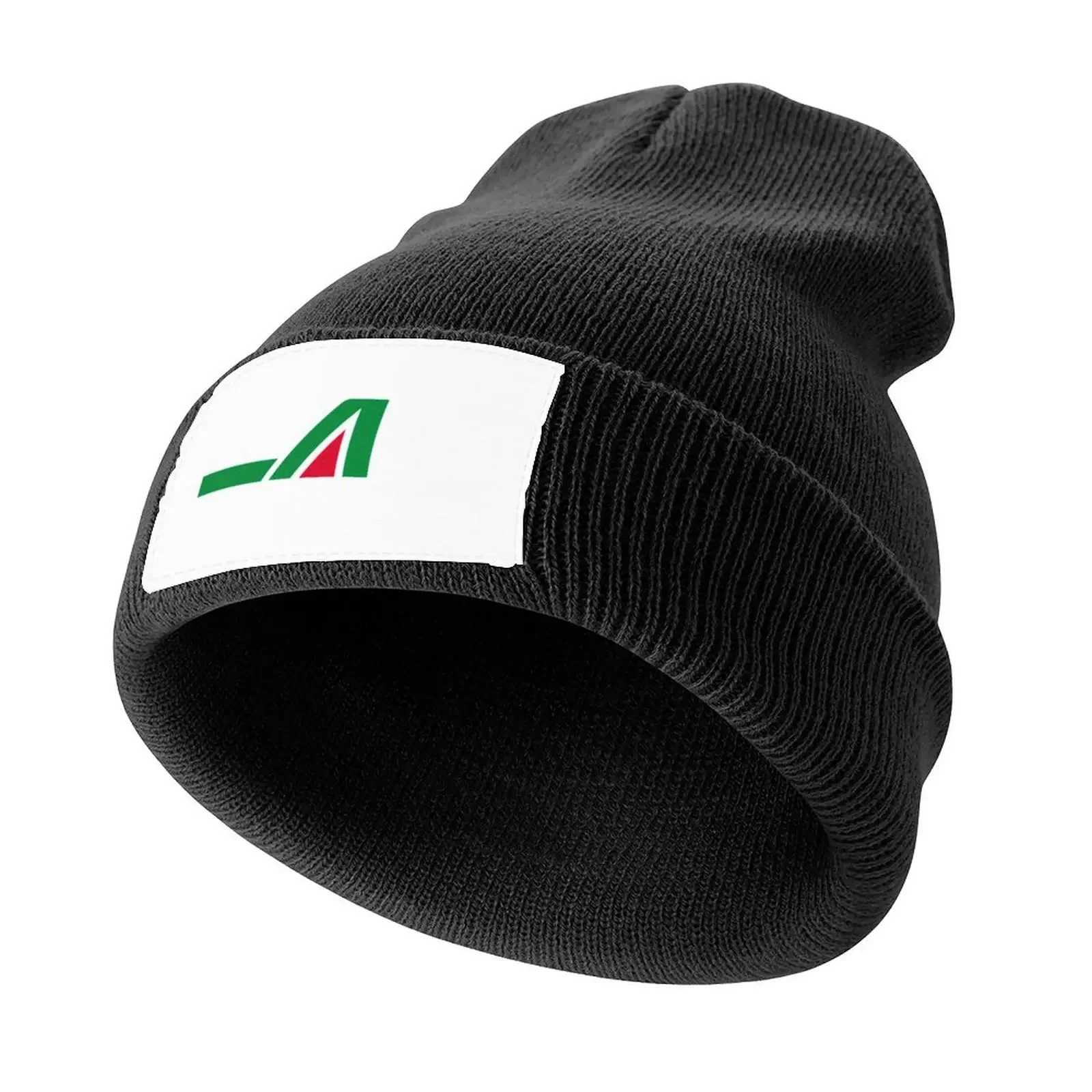 Alitalia Rally Knitted Cap Icon Hood Kids Hat Men's Hats Women's