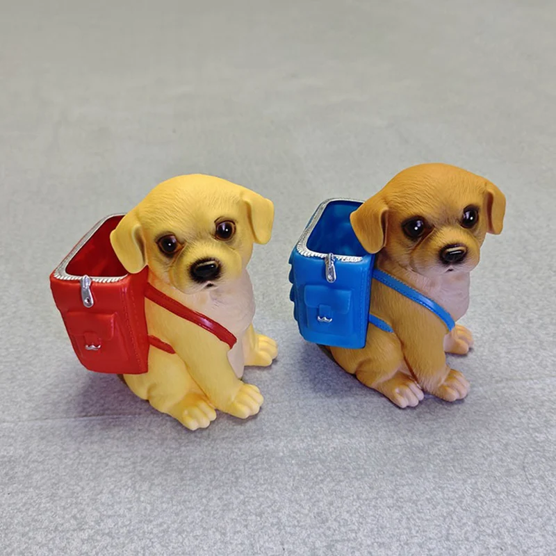 

Cute Dog Desk Pencil Holder Labrador Retriever Unique Pencil Cup Funny Desktop Organizer for Desktop School Desk Decoration