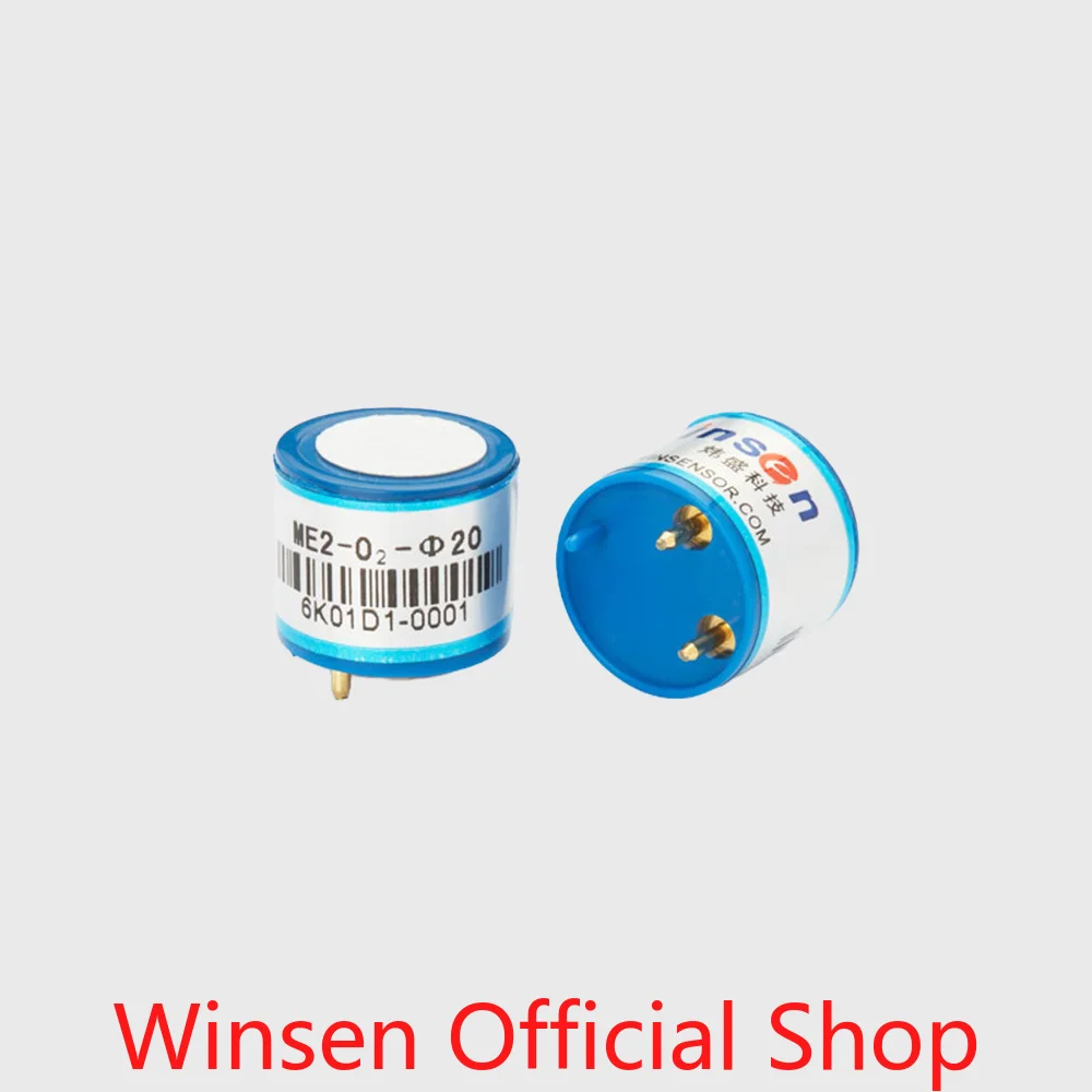 2PCS Winsen ME2-O2/MEu-O2/MEu-2O2/ZE03-O2 Oxygeon Sensor O2 Module UART and Analog Voltage Output Lead-free Sensor