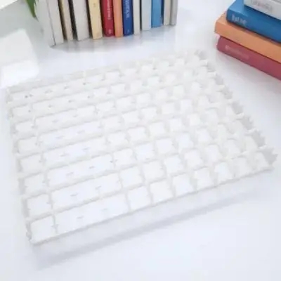 

88 Grids Egg Storage Tray Reliable Egg Holder Fine Workmanship Lightweight Practical Compartments Eggs Incubation Household
