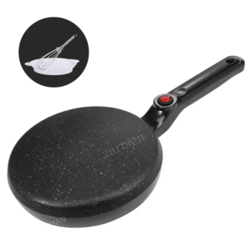 Mini Electric Crepe Maker Pizza Pancake Cooking Pan Kitchen Non-stick Biscuit Griddle Chinese Spring Roll Baking Machine