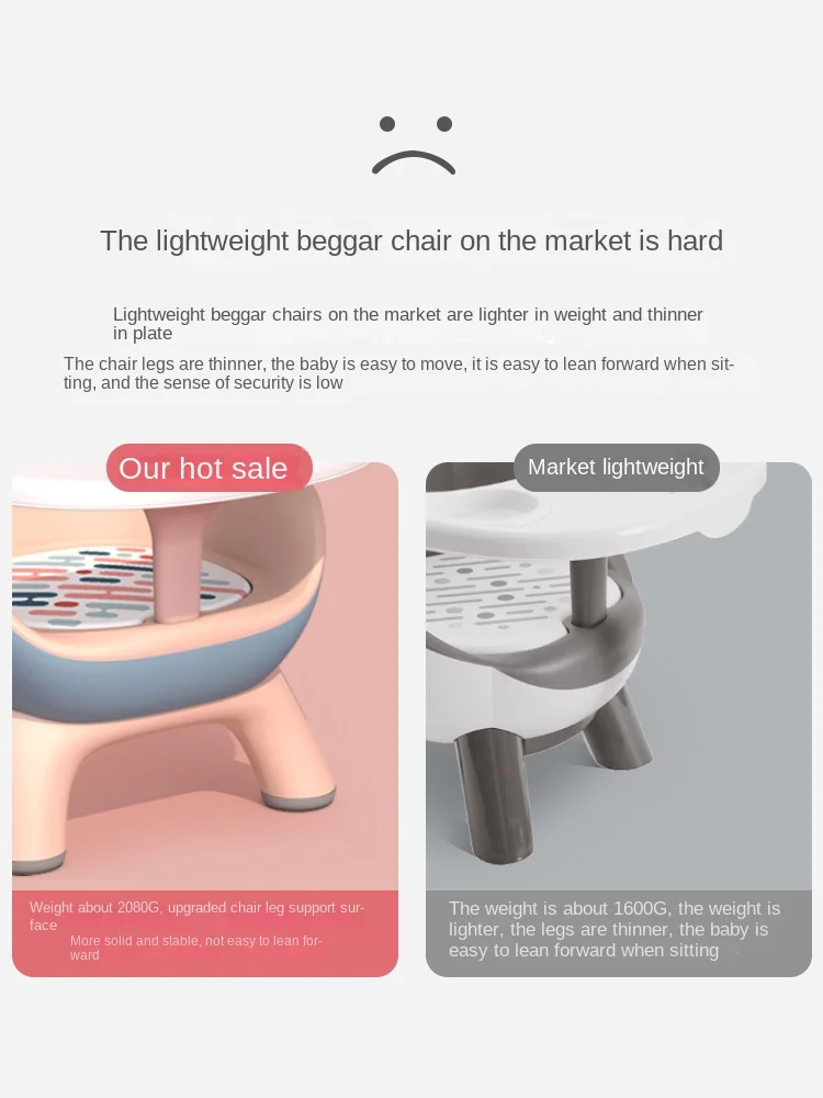 HXL Baby Dining Table and Chair Baby Chair Small Chair Small Stool Armchair