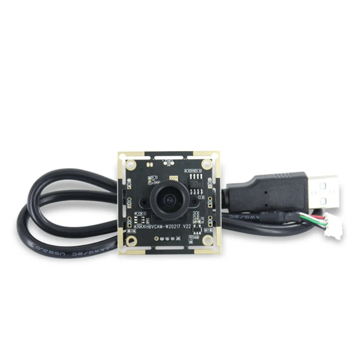 OV9732 1MP Camera Module 100 Degree MJPG/YUY2 Adjustable Manual Focus 1280X720 PCB Board with 2M Cable for WinXP/7/8/10