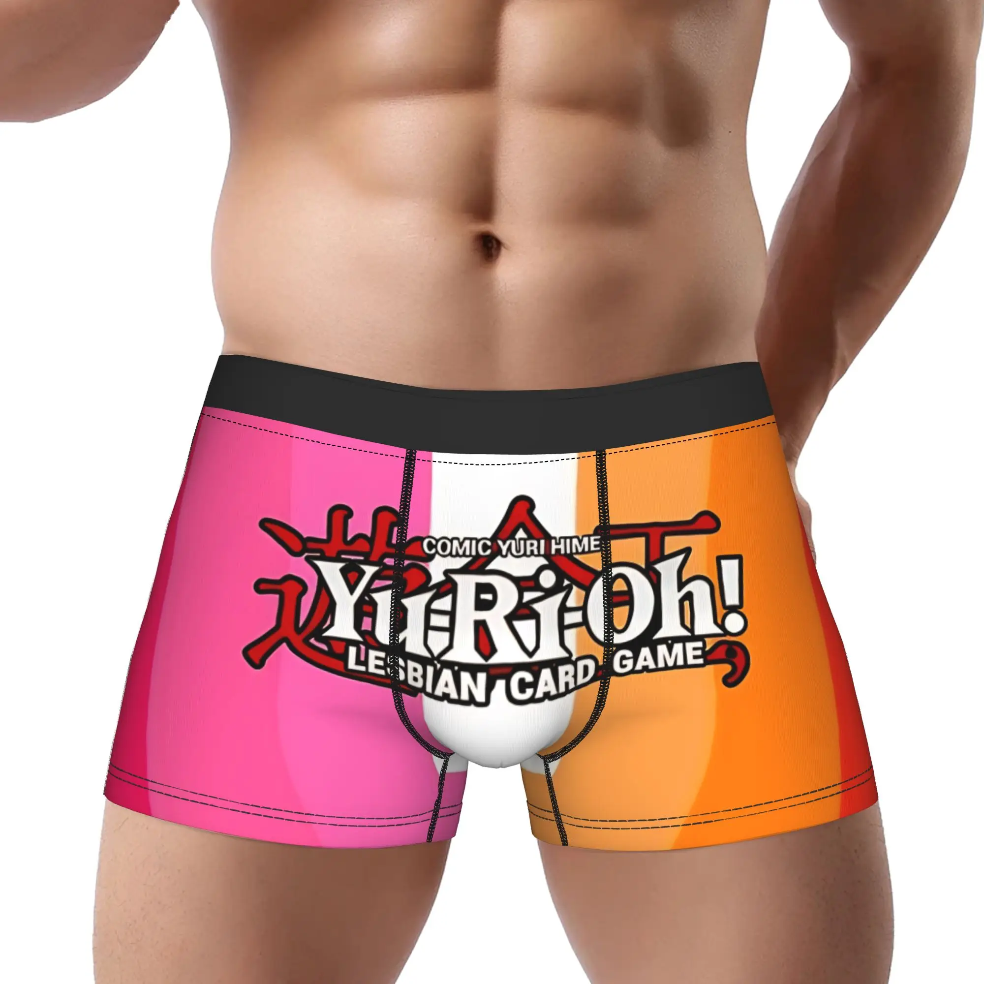 

Flag edition Yu-Gi-Oh Underpants Homme Panties Men's Underwear Ventilate Shorts Boxer Briefs