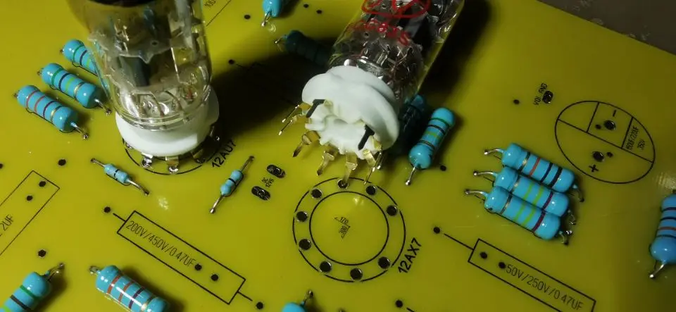 NEWest Refer to the French jadis DP60L/DPL7/DP series, re-engraved / bile preamp kit DIY parts