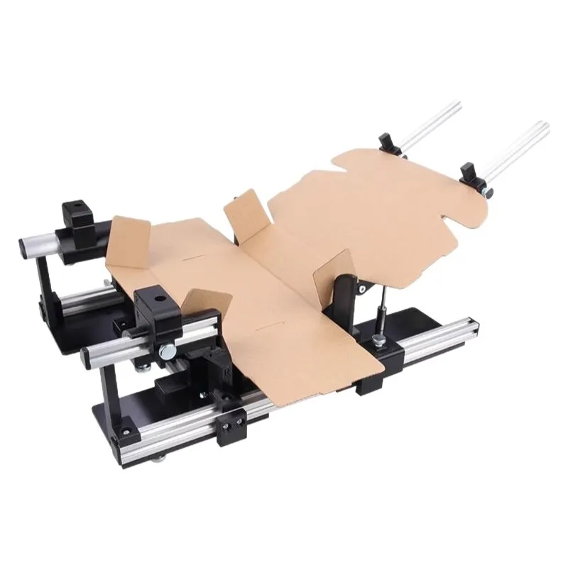 Airplane Box Folding Fixture Box Folding Assistant Tool Manual Tool Packing Machine Folding Fixture with Adjustable Dimensions