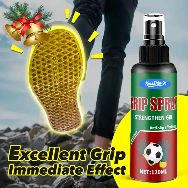 スポーツ用滑り止めグリップスプレー - ジム、ロッククライミング、ウェイトリフティング用の多用途滑り止め強化剤 - 耐久性と携帯性に優れ、120ml
