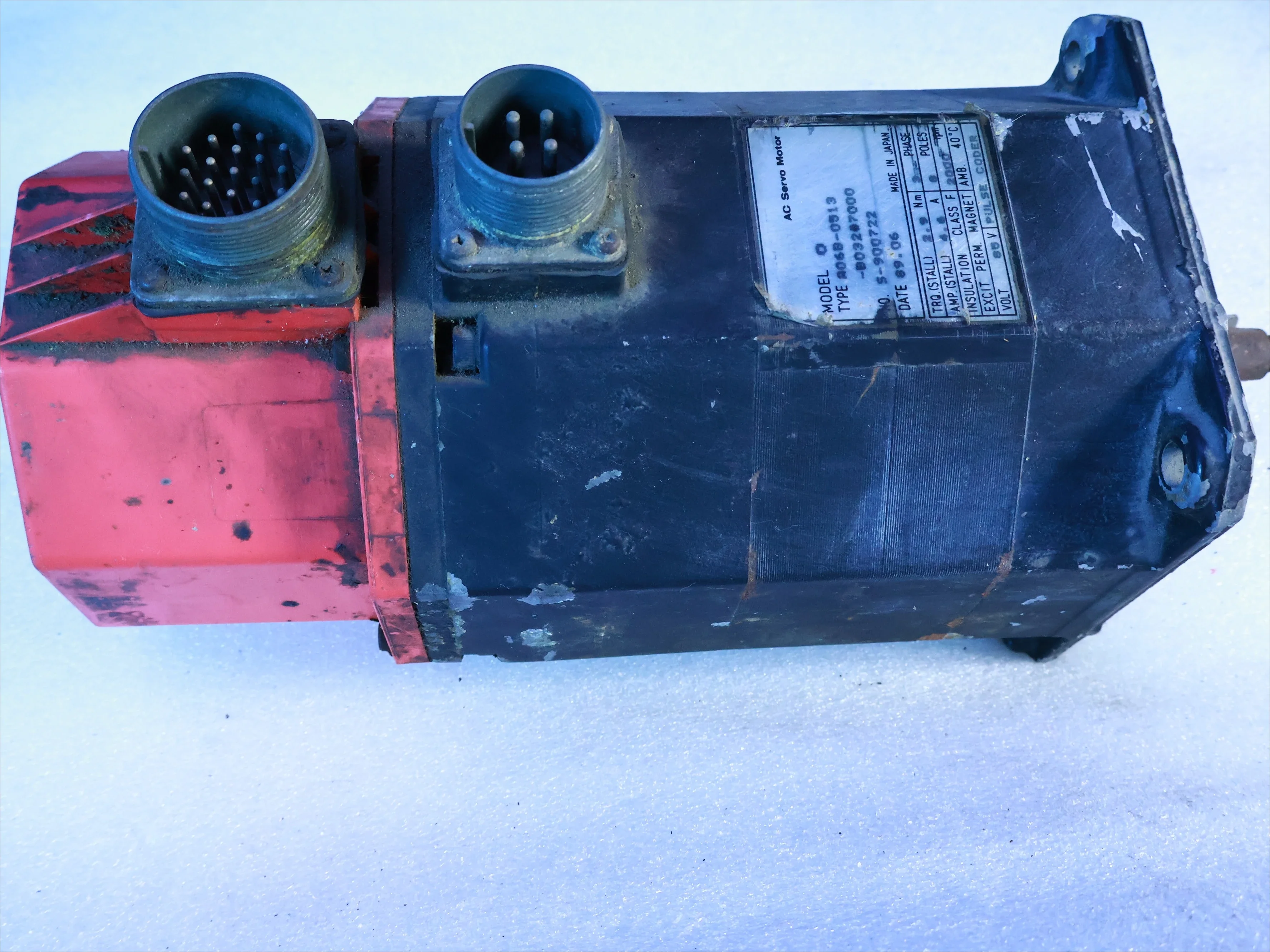 

Used A06B-0513-B032 For FANUC A06B-0513-B032#7000 AC Servo Motor