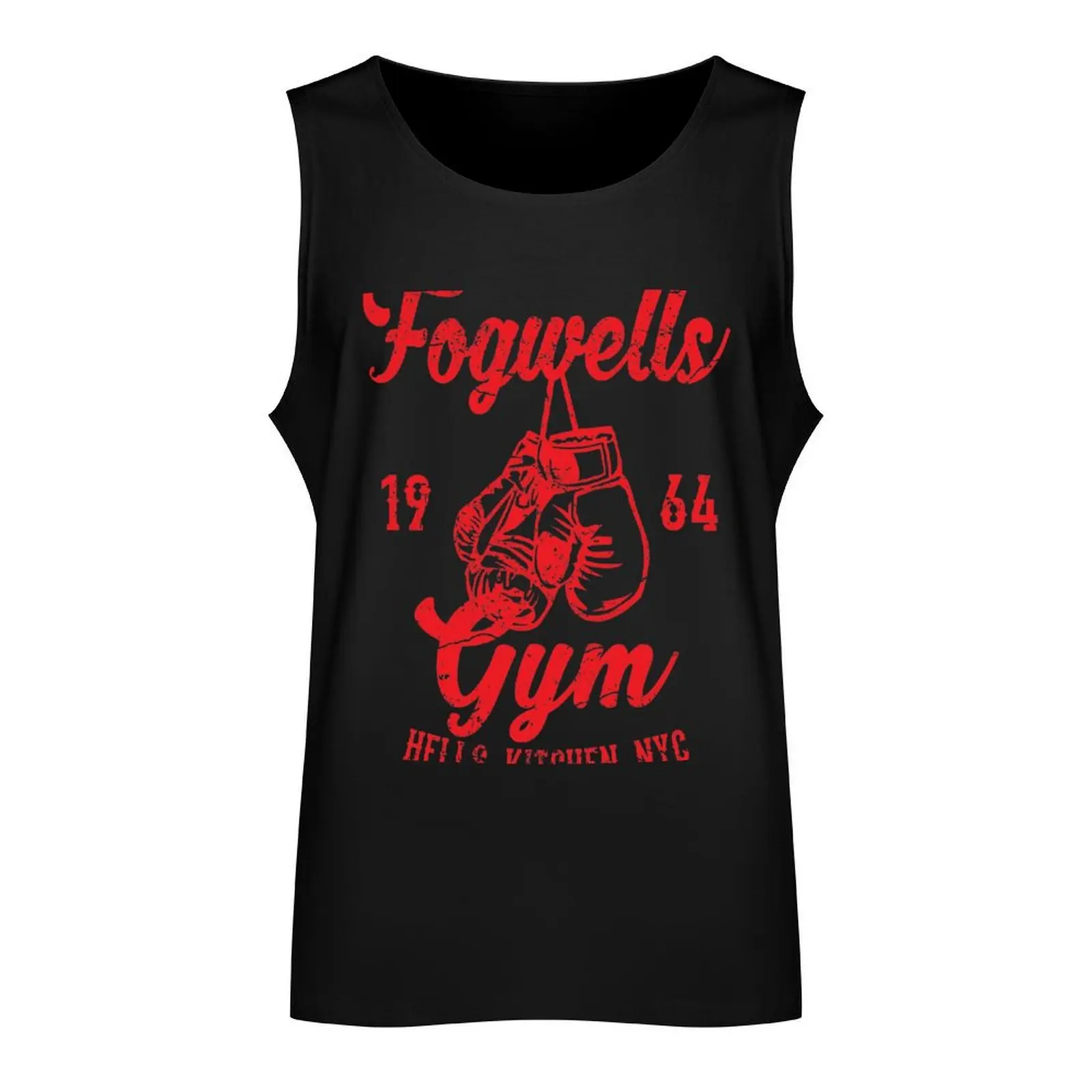 Fogwells Gym Tank Top Clothing Men's singlets gym top Men's sleeveless gym shirts