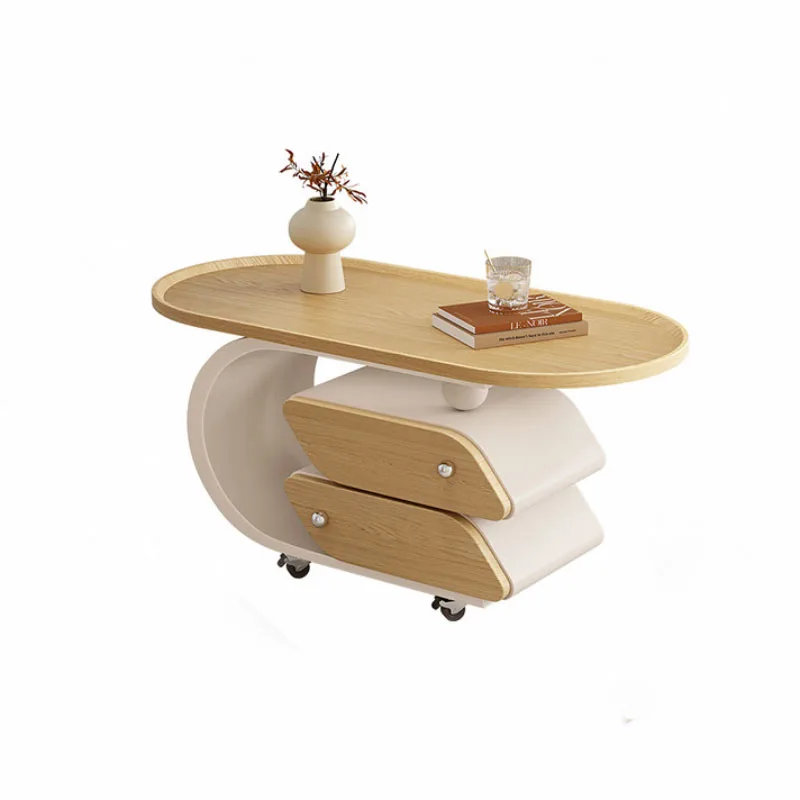 Storage Minimalist Coffee Table Secure Collectable Center Table Sideboard Designer Tavolino Salotto Modern Home Furniture