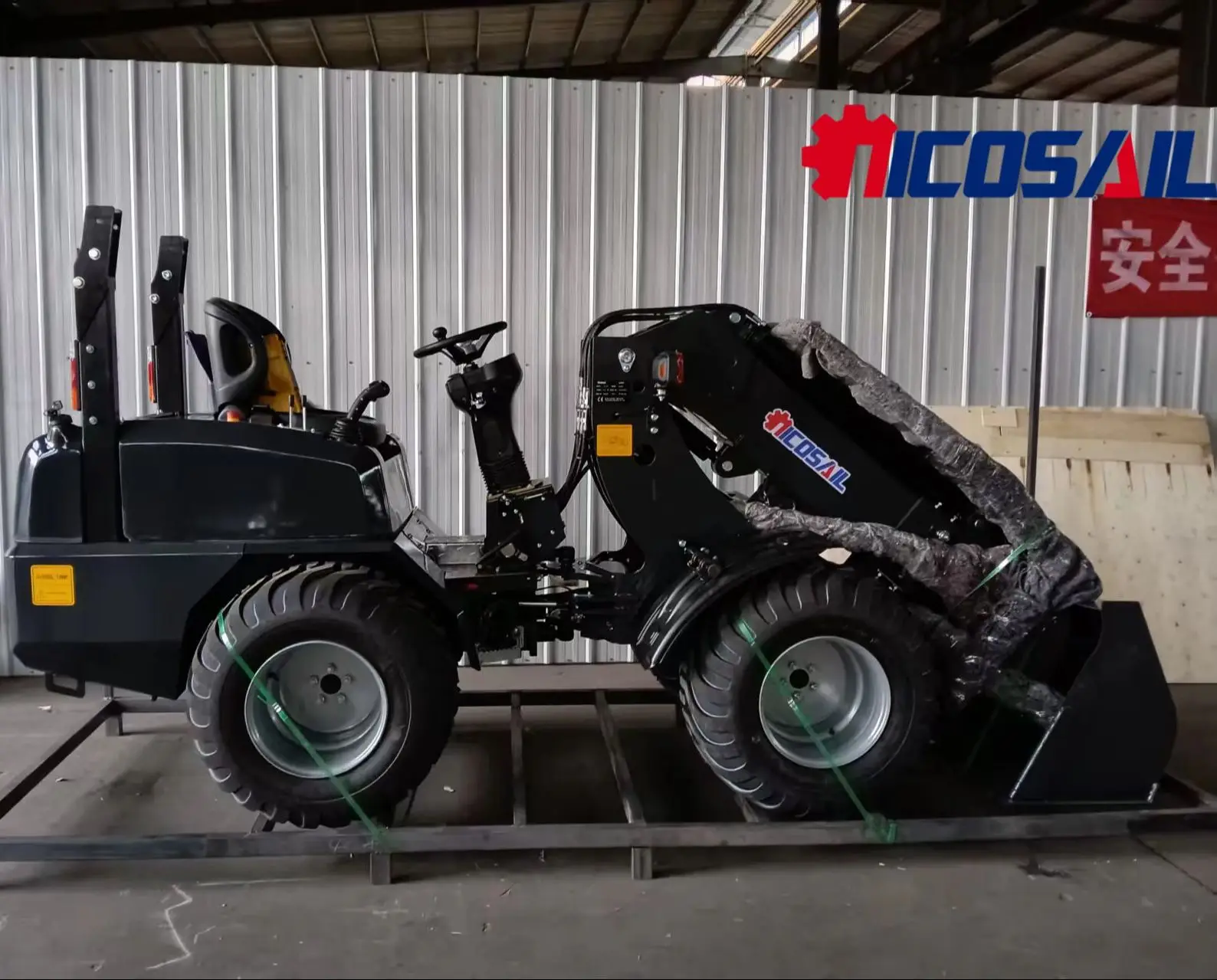 

Hot sale: CE certified wheel loader with fast delivery, telescopic loader, hot sale: 1000kg load capacity