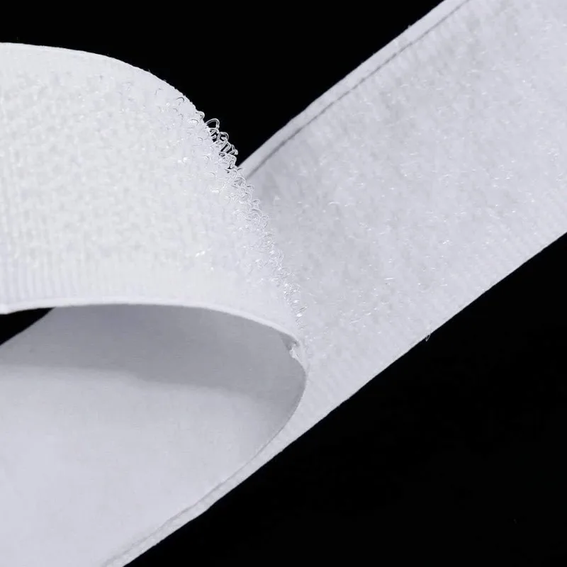 Double Sided Scratch Sticker, 25m Strong Adhesive Hook and Loop Tape for Household, DIY, and Craft Use