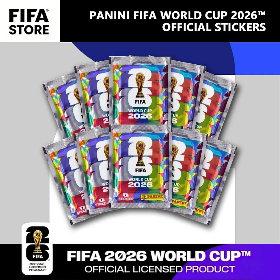 Panini FIFA Copa Mundial 2026 ™   Pegatinas Oficiales en Paquetes de 10/20/30/50 Unidades
