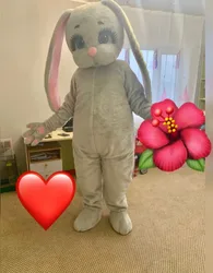 Christmas Easter Bunny Rabbit Halloween Mascot Costume Animal Mascot Costume