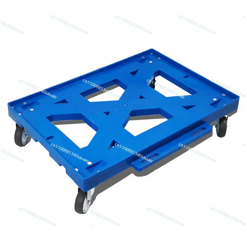 Universal Wheel Flatbed Truck, Hand Push Truck, Trolley Pulling Truck Mobile Flat Plate Pulley Can Be Spliced