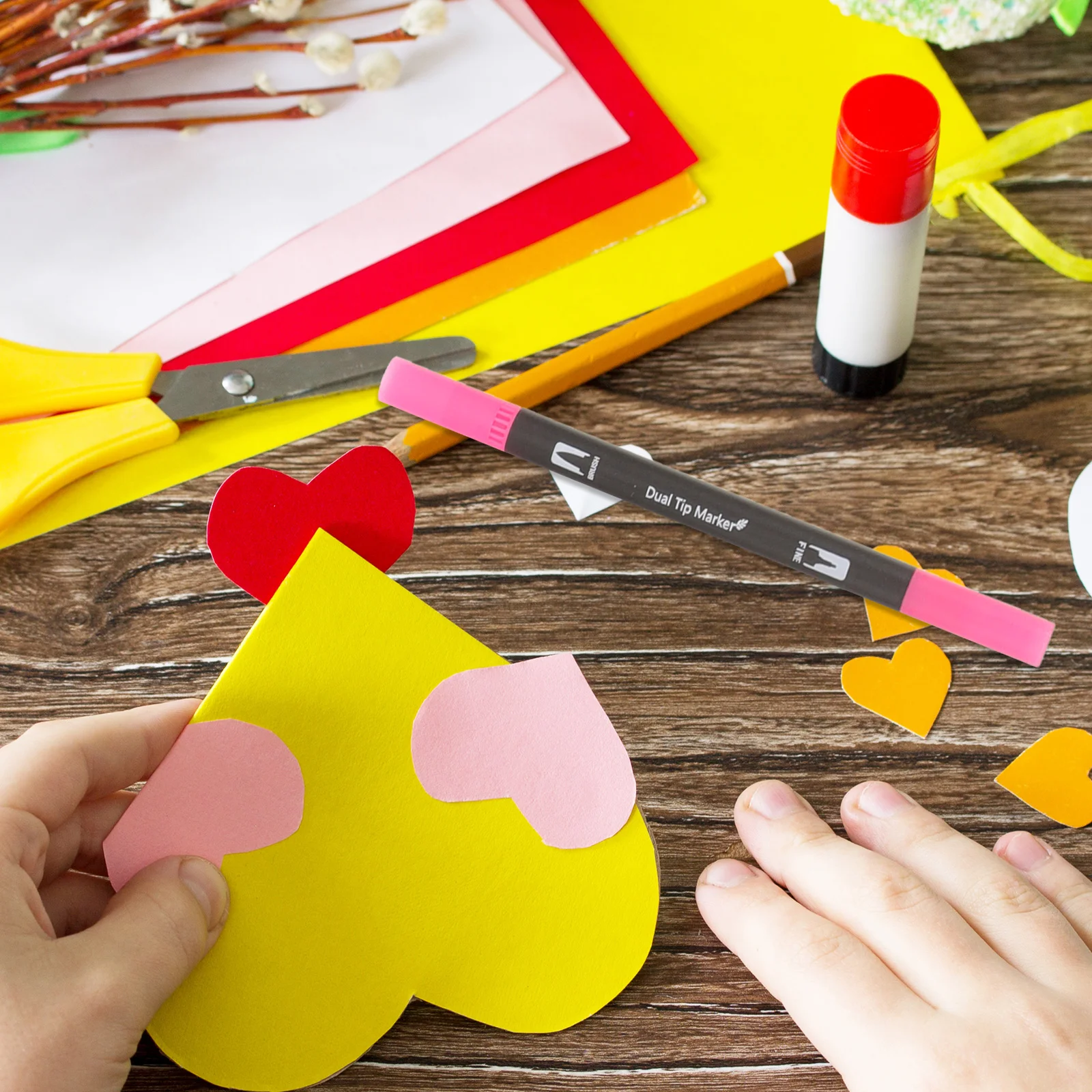 

24 Pcs Double Ended Marker Pen Children Painting Set Colored Pens Fabric Markers Fine Tip Paint Watercolor School Journaling