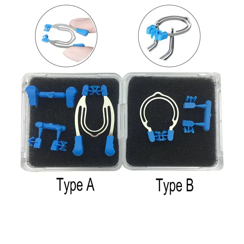 Tandheelkundige sectionele voorgevormde metalen veerclip Tandenvervanging Tandheelkundige matrixring Tandheelkundig gereedschap