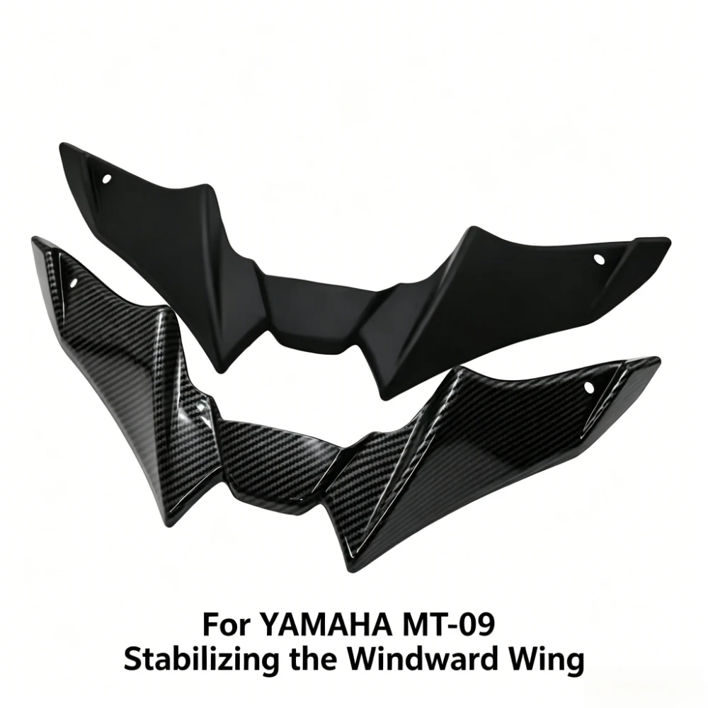 

NEW Sport Motorcycle ABS Fairing Downforce Naked Forntal Spoilers Aerodynamic Wing Deflector For YAMAHA MT-09 MT-09 SP 2021-2023