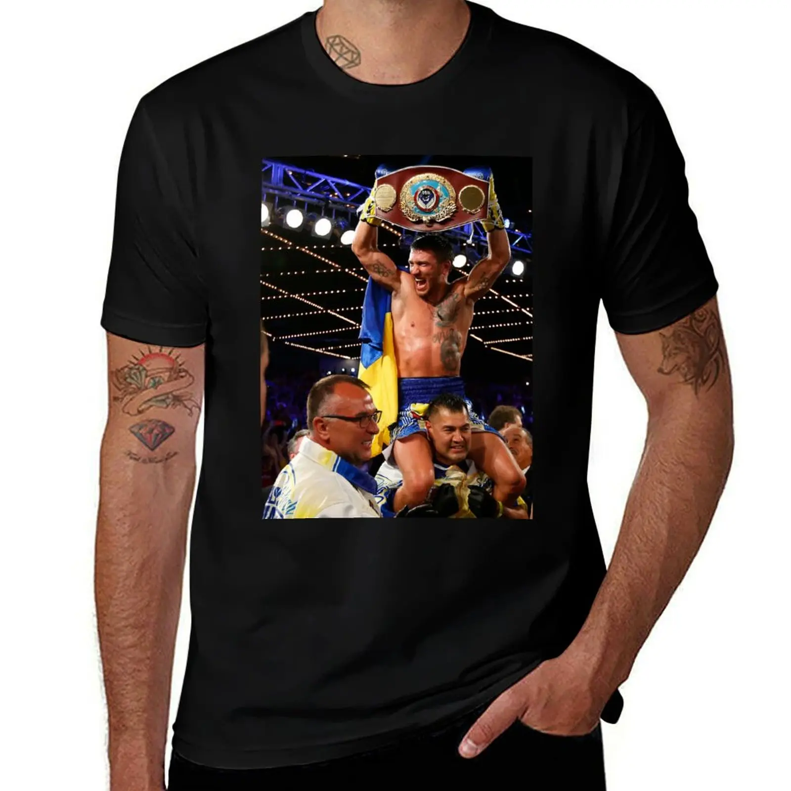 Vasyl Lomachenko T-Shirt Simple Trendy Casual T-Shirt