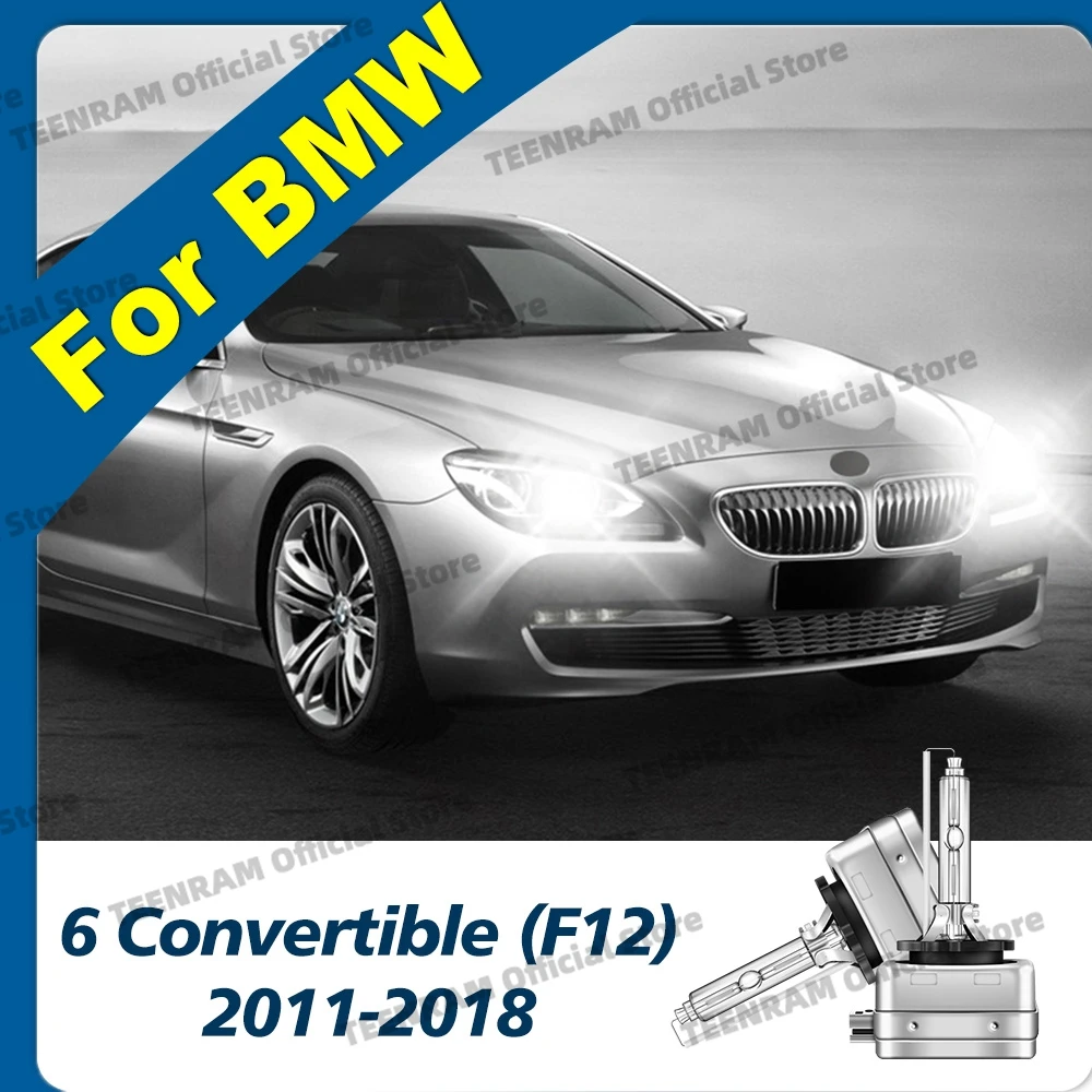 2x D1S D1 DC 12V Headlight 6000K 8000K 10000K Bulbs 35W Xenon HID Head Lamp For BMW 6 Convertible (F12) 2011 2012 2013 2014-2018