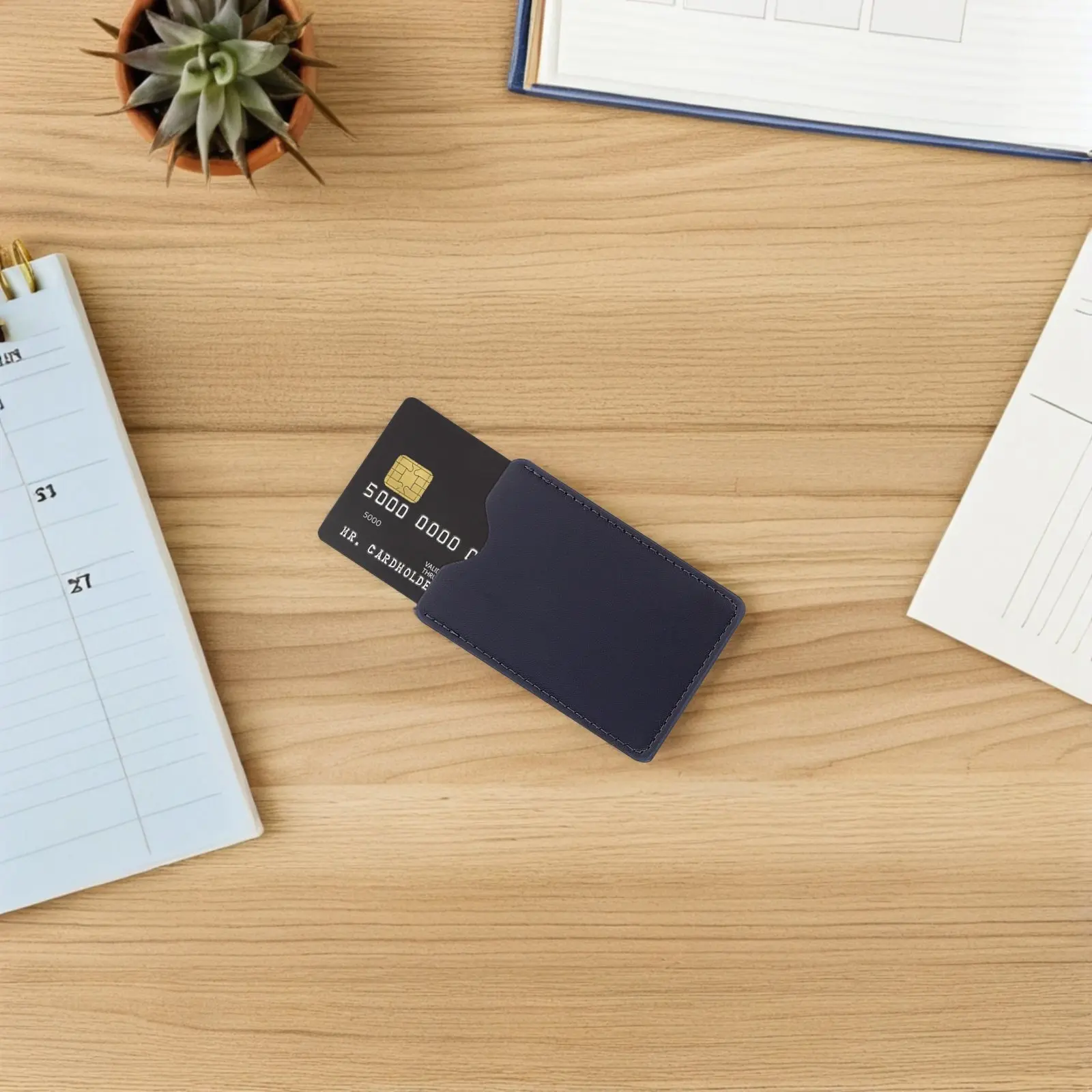 

7Pcs PU Credit Card Sleeve Rfid Blocking Anti-Theft Card Protector Slim Wallet Insert for Bank Credit Id Cards Privacy