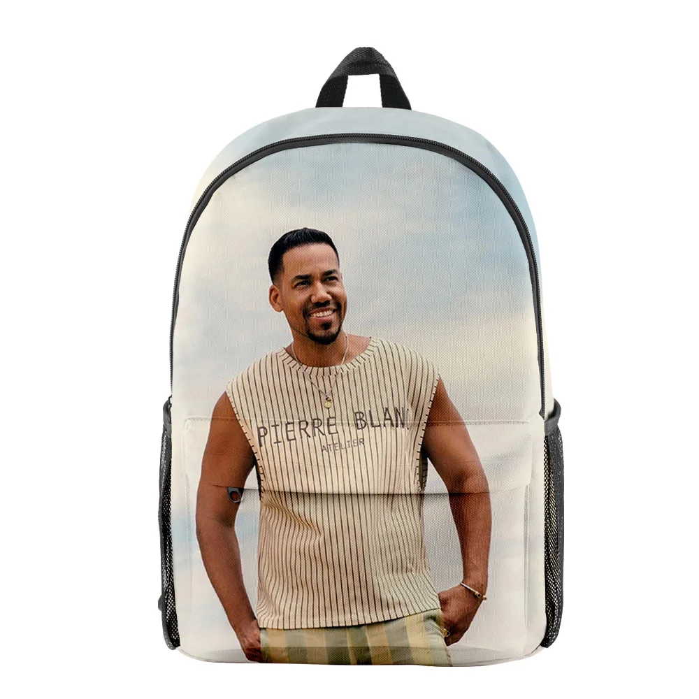 

Romeo Santos Harajuku New Anime Backpack Adult Unisex Kids Bags Casual Daypack Backpack School Anime Bags Back To School