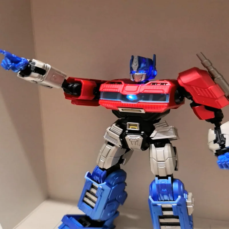 Original Blokees Transformers One Action Edition Optimus Prime Orion Pax éclairage assemblé figurines d'action modèle mobile jouet
