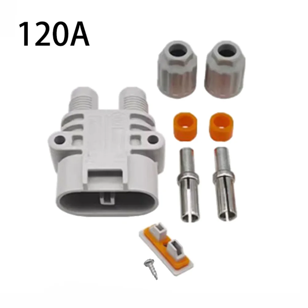 120A Waterproof Connector for Forklift Generator Applications Male Female Electrical Connectors for High Current Systems