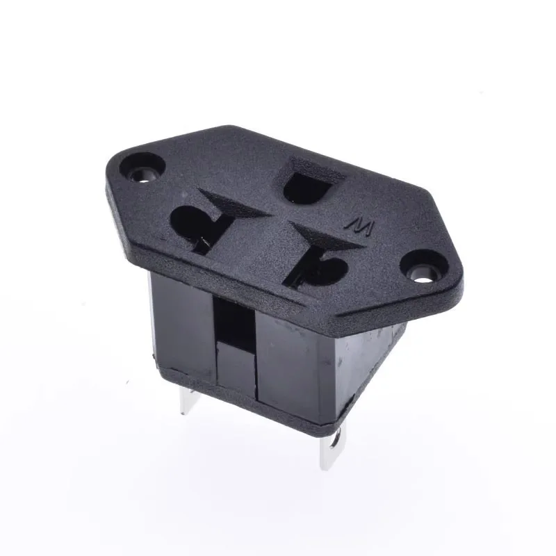 1~5pcs/lot Power socket WD-601-1 American standard socket Multi-functional socket European socket Card-type With screw holes