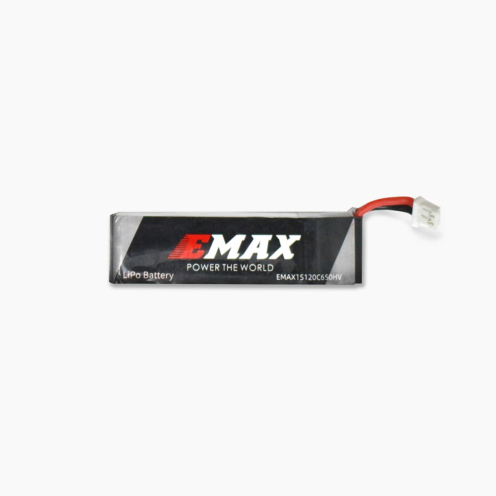 EMAX Official 1S 650mAh LiPo Battery 3.8v HV Charger PH2.0 Connector For Tinyhawk III Plus FPV Racing Drone Quadcopter