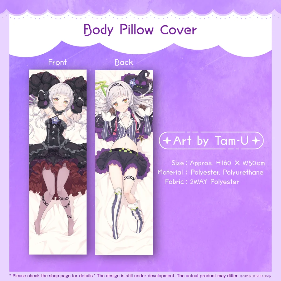 2024 Hololive Vtuber Murasaki Shion Hugging Body Pillow Case Cosplay Dakimakura Pillows Otaku Cushion Cover Bedding Gift