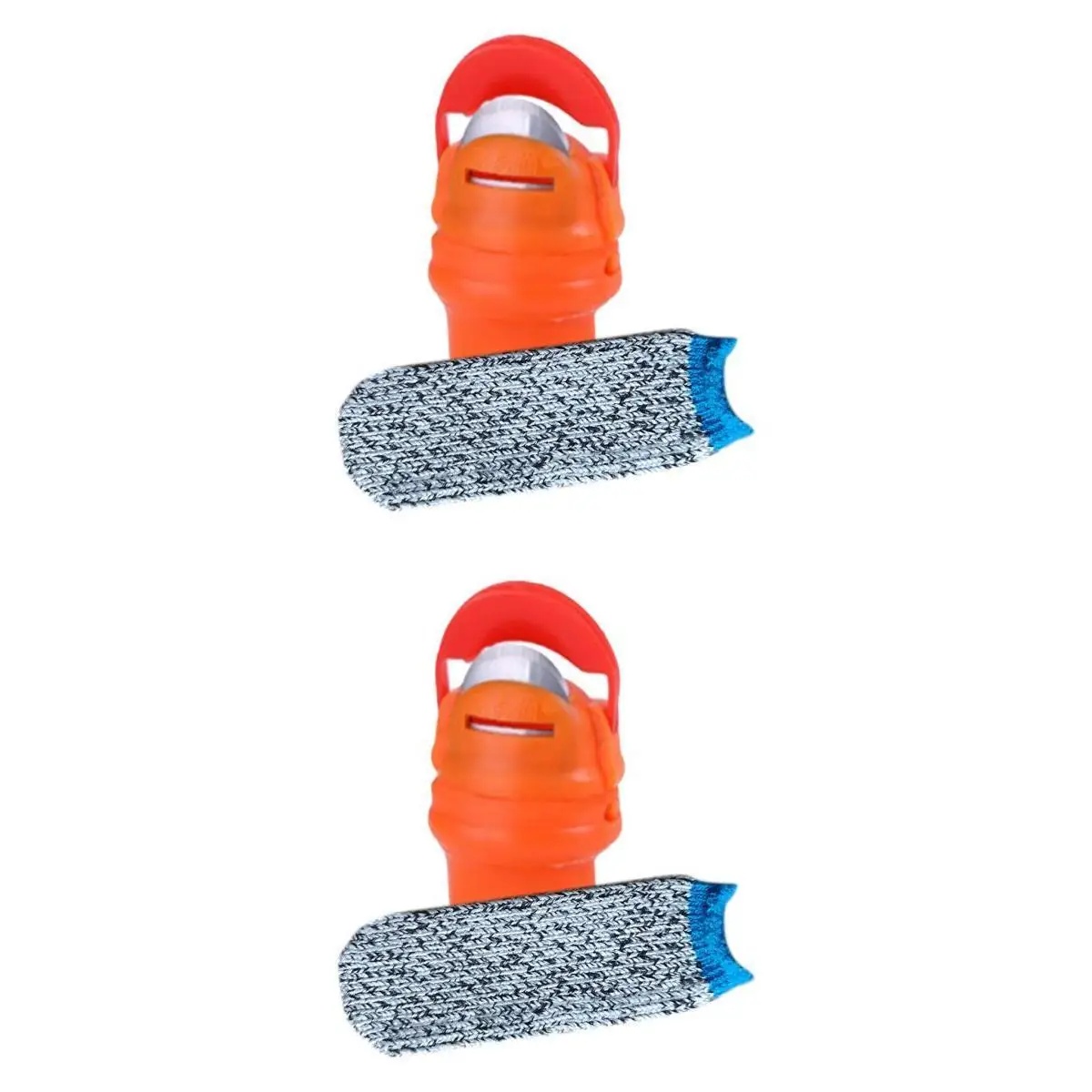 2PCS Silicone Thumb Harvesting Plant Cutter W/ Anti-Cut Finger Cover Gifts