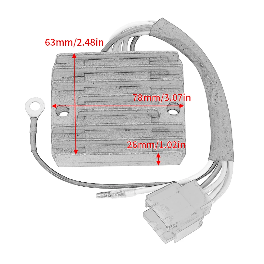 21066-013 21066-019 Rectifier Voltage Regulator For Kawasaki KZ900 Z1 KZ900A/C KZ1000A1/a2 KZ1100B GP  KZ1300A/B KZ1000G J K M R