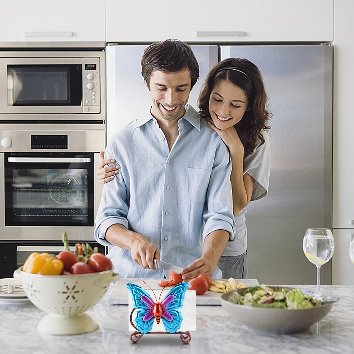 

Металлический держатель с бабочкой, золотой бумажный органайзер, стеллаж для хранения салфеток, полка в форме серветок, аксессуары для ресторана, декор для ванной комнаты