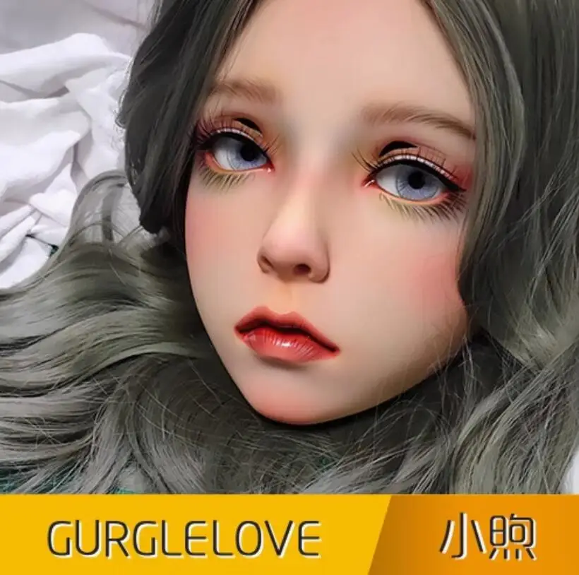 

(XU) Женщина Девушка Смола Половина Головы Кигуруми BJD Глаза Crossdress Косплей Японская Лолита Кукла Маска