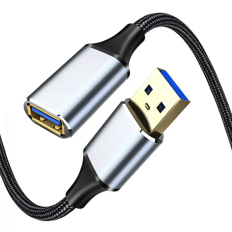 USB Extension Cable USB 3.0 Cable Male to Female Extender Cord for Smart TV PS4 PS3 Xbox One SSD Laptop Extension Data Cable