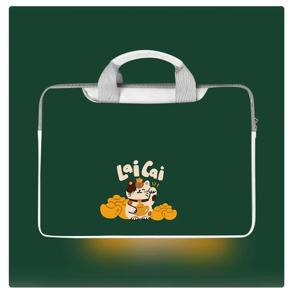 

Cartoon Printed Laptop Bag Laptop Case Laptop Protective Case for Macbook 13 14 15 16 Inch Macbook Air Asus Huawei Holiday Gift