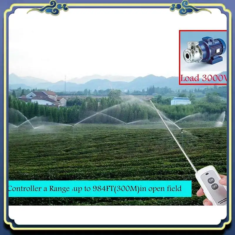 

Portable 2X Remote Control Switch,DC 12V/24V/48V/72V 40A Relay, Wireless RF Switch With 984FT Long Range Remote Switch