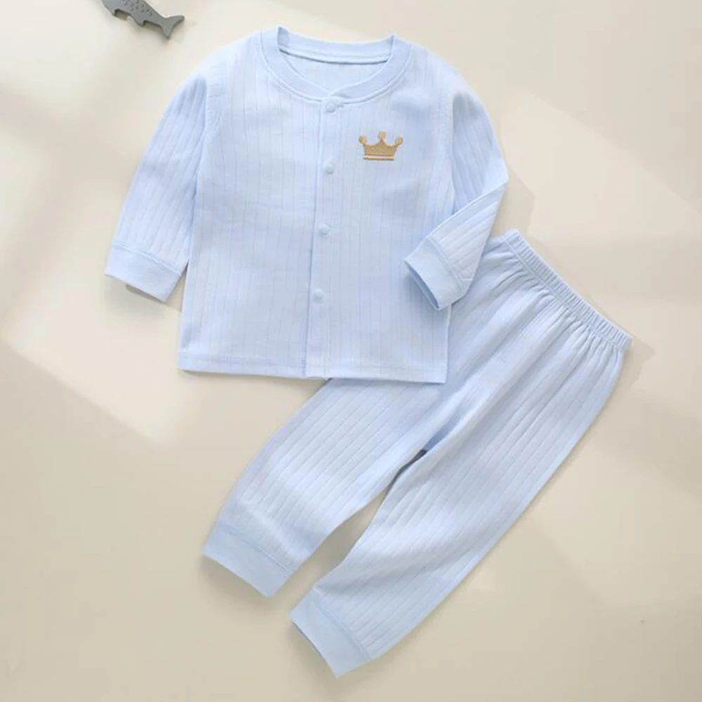 Baby Clothing Sets Cotton Long Sleeve Tops + Pants Two Pieces Spring Autumn Newborn Clothes Infant Outfits