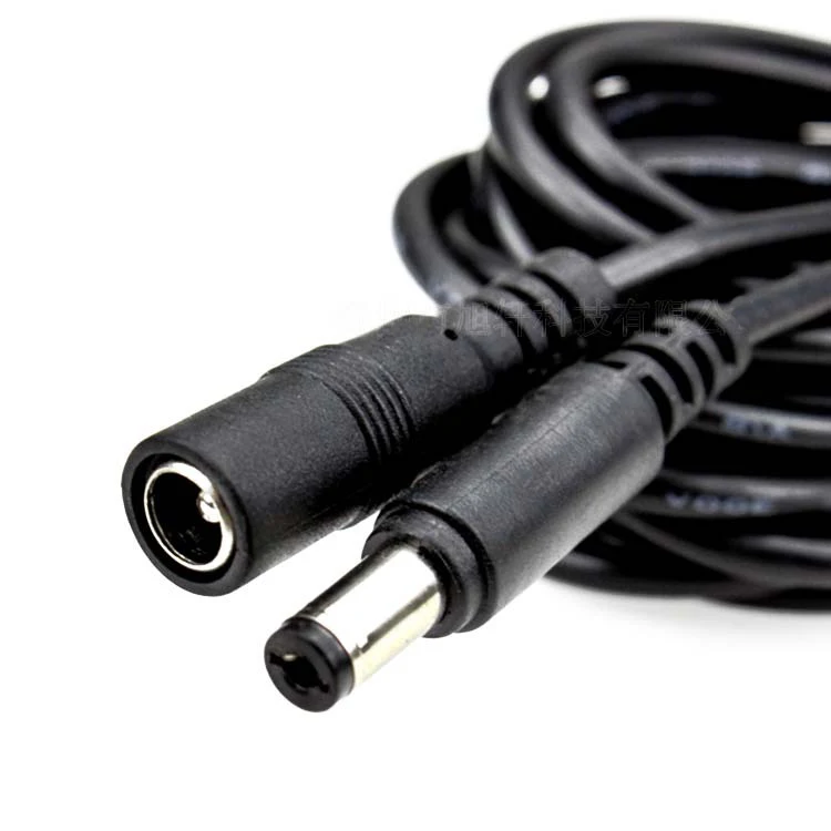 extension 5521 5.5*2.1 2.5mm Male Female 12V 24V Extension DC Power Cord Cable For CCTV connector plug LED Jack camera adapter