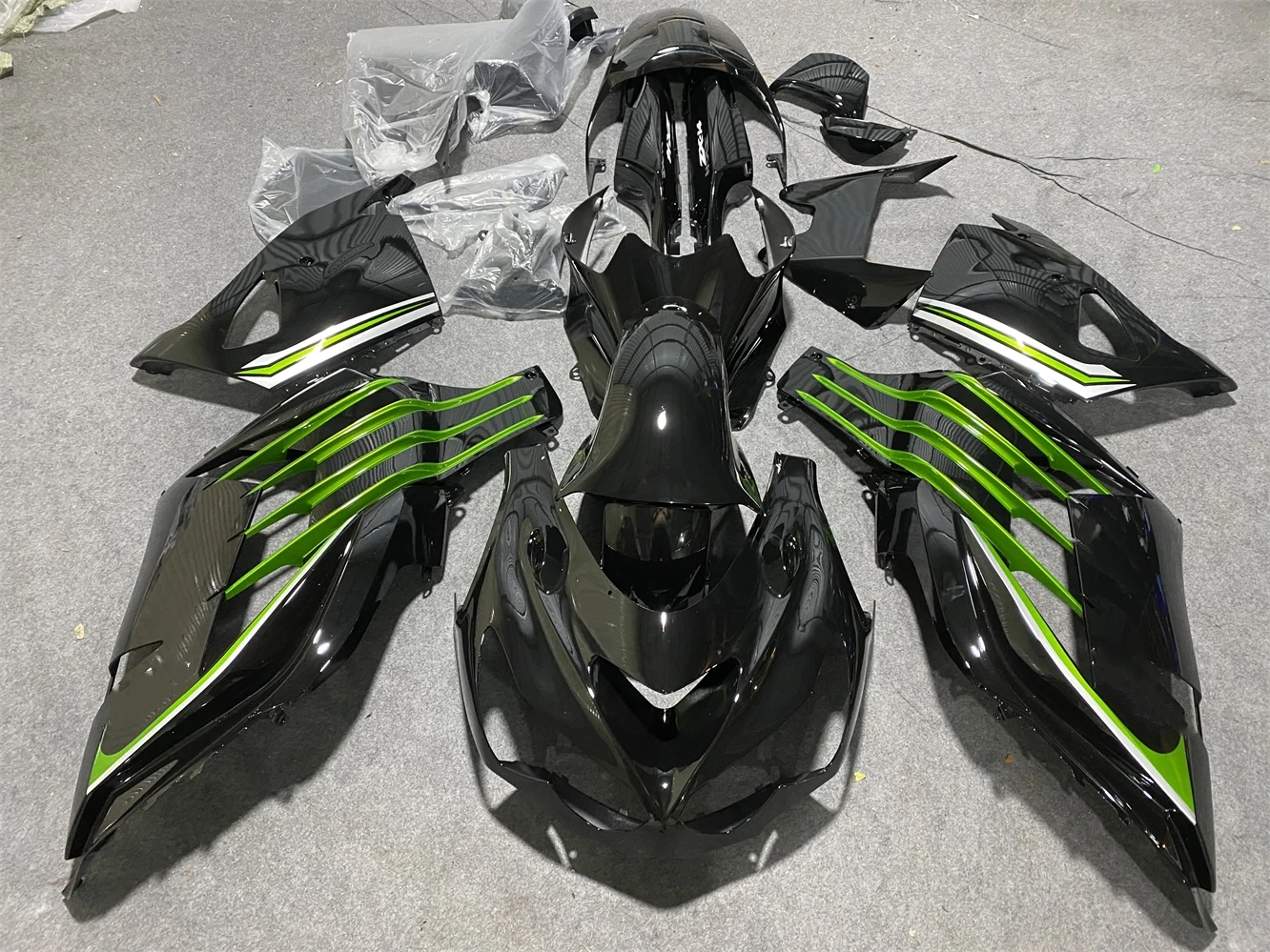 

Комплект обтекателей из АБС-пластика на весь корпус, подходит для Kawasaki Ninja ZX-14R ZX14R 2012 2013 2014 2015 ZX 14R