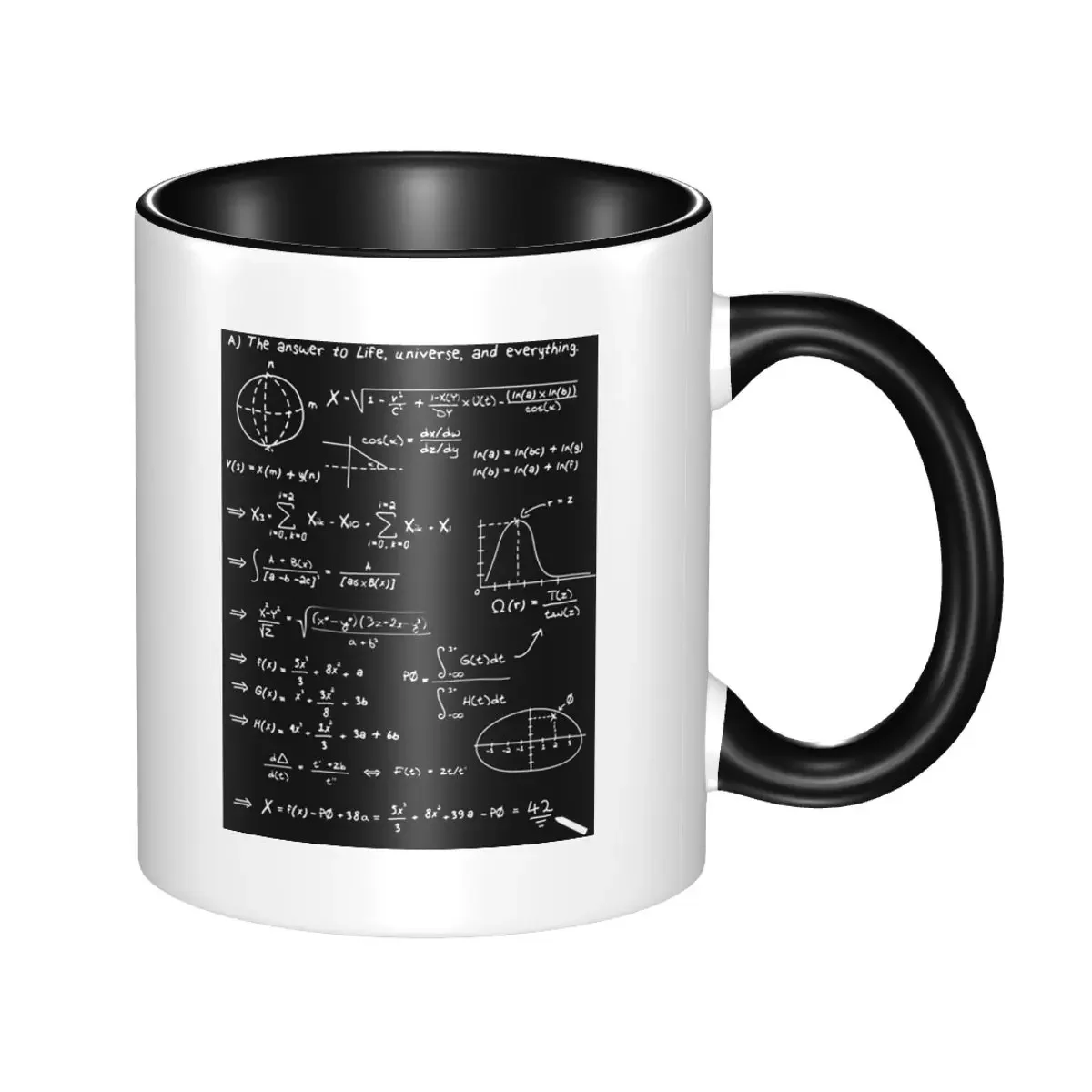 Mathematical Physics Equation Mug Funny Ceramic Coffee Cups Tea Mugs Milk Cup Drinkware Gifts for Friends