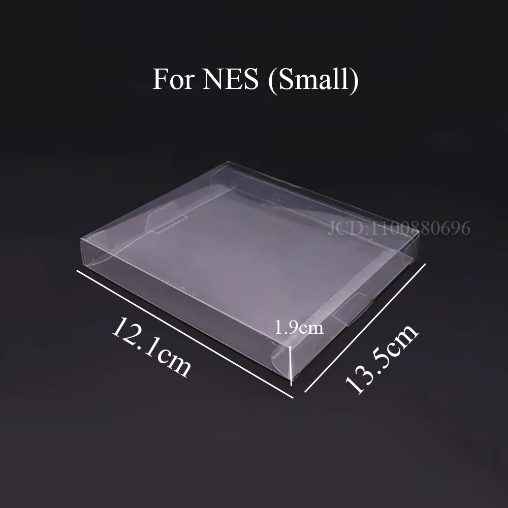 5PCS Clear Transparent Game Cartridge Box Case CIB Games Plastic PET Protector For N64 NES SNES GB GBA GBC NGPC Switch PS2/3/4