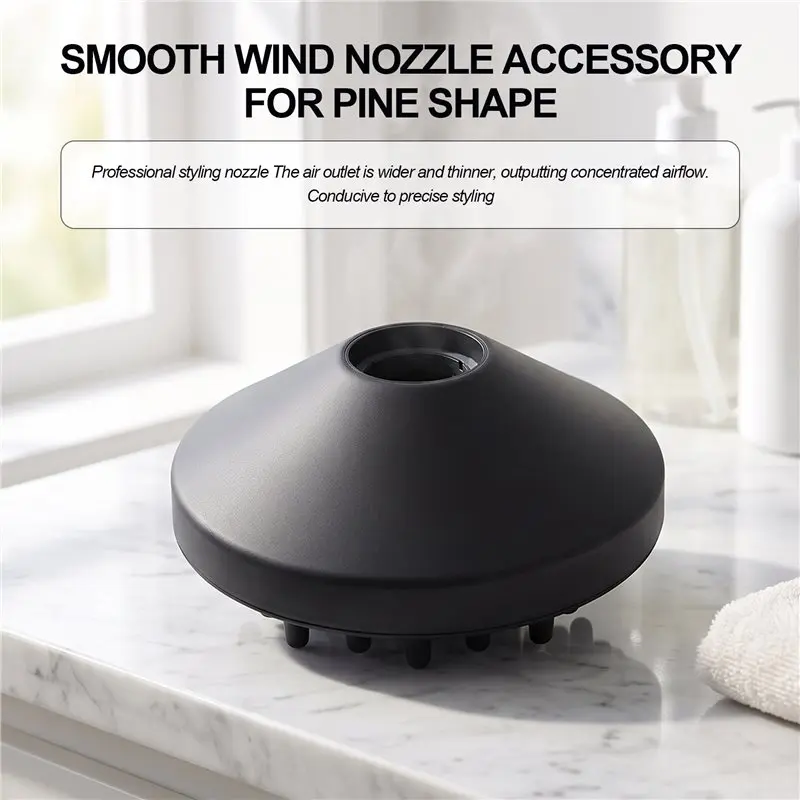 BAAM-Quick Drying Accessories For Dyson Supersonic R HD18 Hair Dryer Soft Diffusion Nozzle Antiwind Airflow E